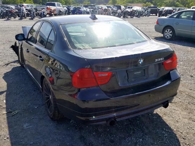 WBAPL5C59BA742434 - 2011 BMW 335 XI BLACK photo 3