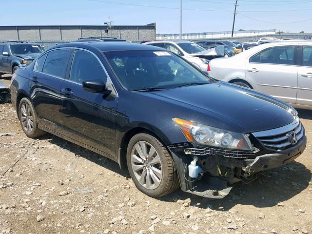 1HGCP2F81CA037964 - 2012 HONDA ACCORD EXL BLACK photo 1