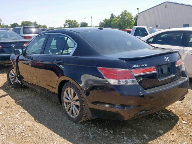 1HGCP2F81CA037964 - 2012 HONDA ACCORD EXL BLACK photo 3