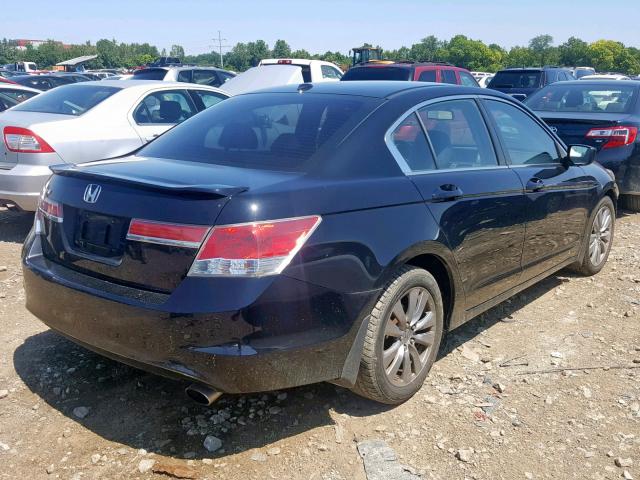 1HGCP2F81CA037964 - 2012 HONDA ACCORD EXL BLACK photo 4