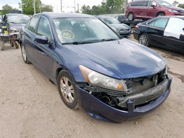 1HGCP26449A098411 - 2009 HONDA ACCORD LXP BLUE photo 1