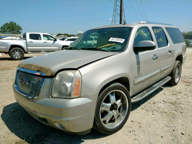 1GKFK66867J336992 - 2007 GMC YUKON XL D SILVER photo 2