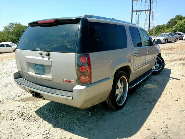 1GKFK66867J336992 - 2007 GMC YUKON XL D SILVER photo 4