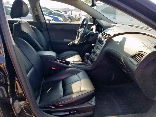1G1ZE5E19BF232922 - 2011 CHEVROLET MALIBU LTZ შავი ფოტო 5