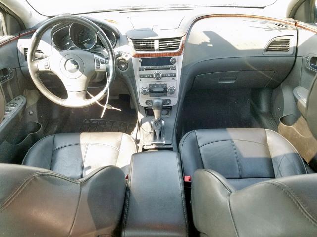 1G1ZE5E19BF232922 - 2011 CHEVROLET MALIBU LTZ შავი ფოტო 9