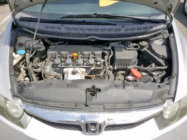 2HGFA16699H313194 - 2009 HONDA CIVIC LX-S 银色 照片 7