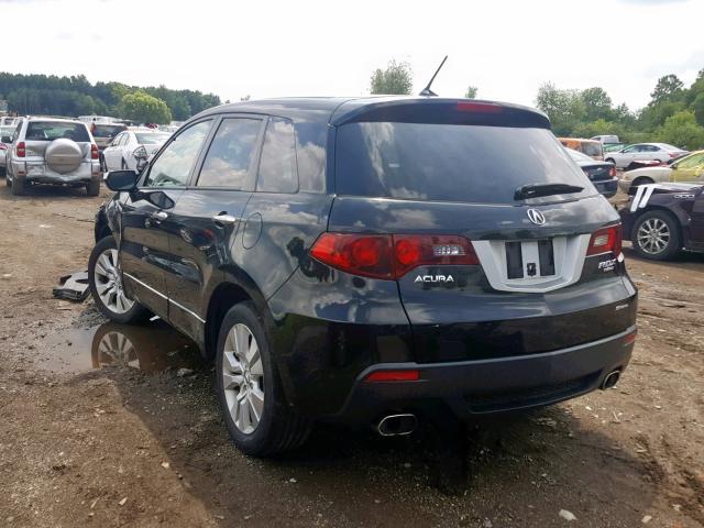 5J8TB1H55CA000010 - 2012 ACURA RDX TECHNO BLACK photo 3