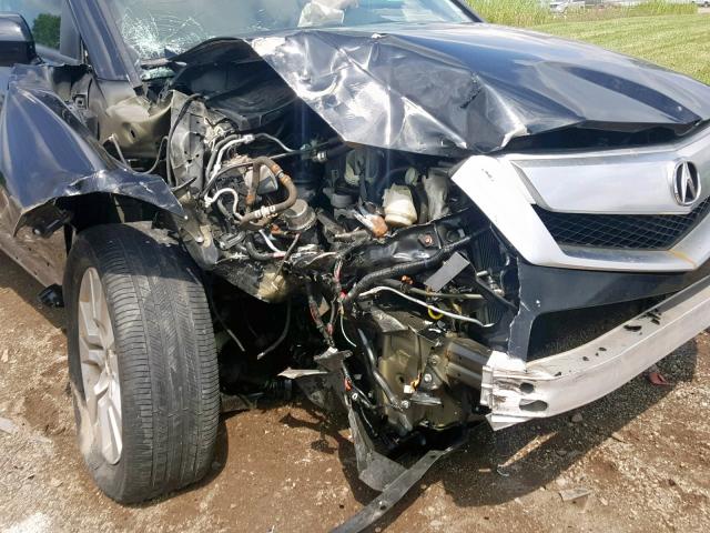 5J8TB1H55CA000010 - 2012 ACURA RDX TECHNO BLACK photo 9