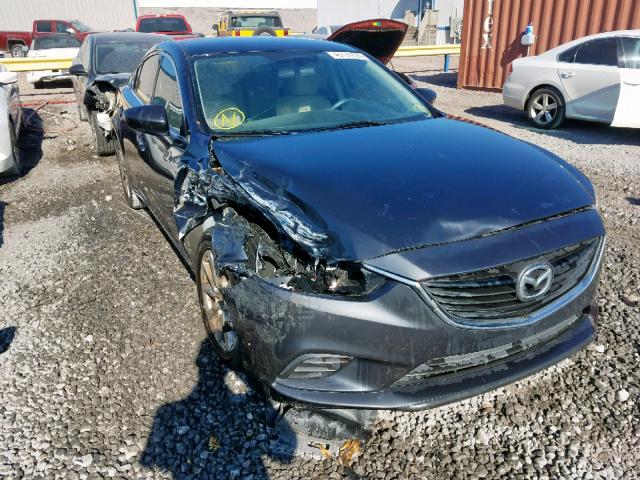 JM1GJ1U56E1100340 - 2014 MAZDA 6 SPORT BLACK photo 1