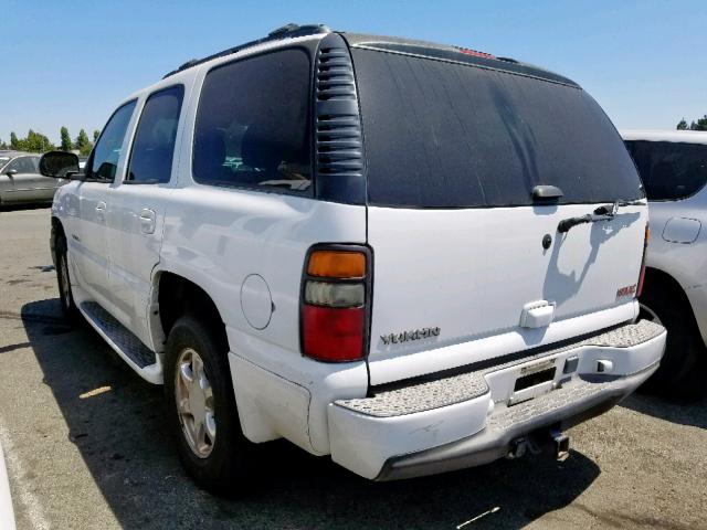 1GKEK63UX5J259005 - 2005 GMC YUKON DENA WHITE photo 3