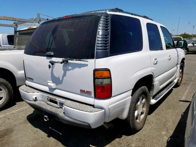 1GKEK63UX5J259005 - 2005 GMC YUKON DENA WHITE photo 4