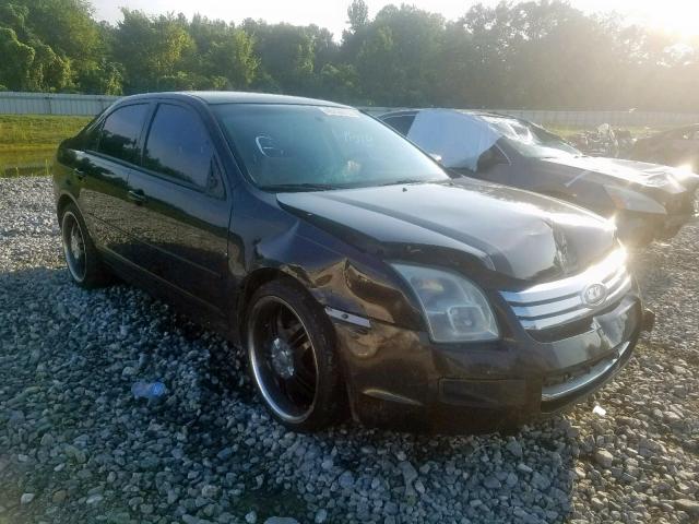 3FAHP06Z29R144575 - 2009 FORD FUSION S BLACK photo 1