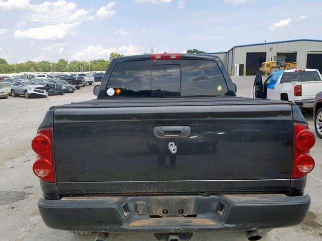 1D7HA162X7J592614 - 2007 DODGE RAM 1500 S BLACK photo 6