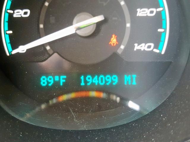 1G1ZC5E01AF197501 - 2010 CHEVROLET MALIBU 1LT 灰色 照片 8