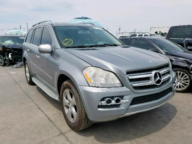 4JGBF7BE0AA593813 - 2010 MERCEDES-BENZ GL 450 4MA GRAY photo 1