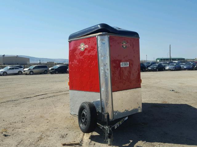 4YMCL12187T070643 - 2007 UTILIMASTER TRAILER RED photo 2