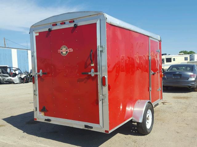 4YMCL12187T070643 - 2007 UTILIMASTER TRAILER RED photo 6