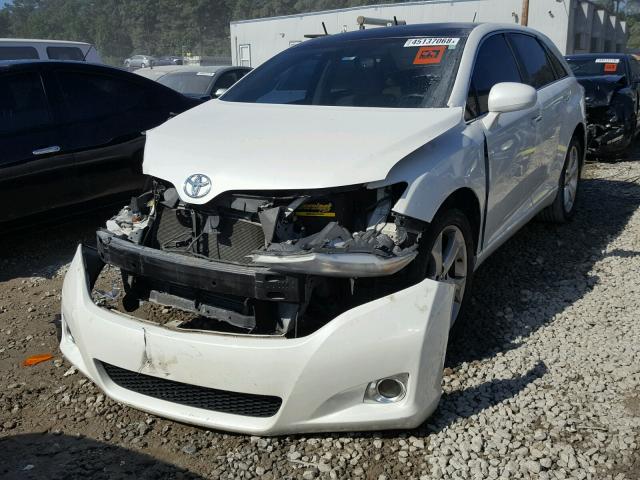 4T3ZK11A19U004579 - 2009 TOYOTA VENZA BASE WHITE photo 2