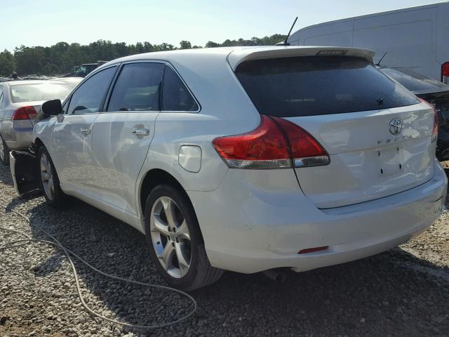 4T3ZK11A19U004579 - 2009 TOYOTA VENZA BASE WHITE photo 3