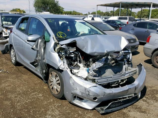 3HGGK5H55FM731519 - 2015 HONDA FIT LX SILVER photo 1