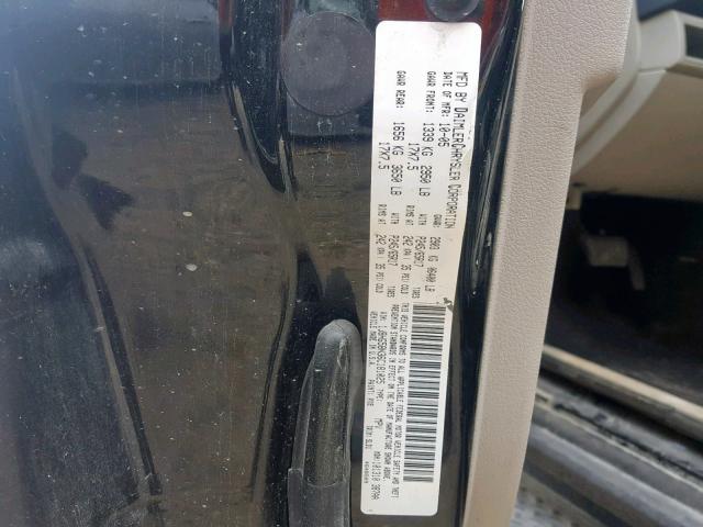 1J8HG58N36C181025 - 2006 JEEP COMMANDER 黑色 照片 10