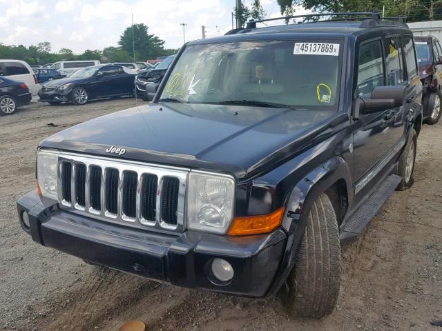 1J8HG58N36C181025 - 2006 JEEP COMMANDER 黑色 照片 2