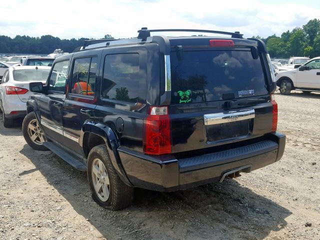 1J8HG58N36C181025 - 2006 JEEP COMMANDER 黑色 照片 3