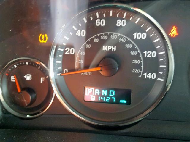 1J8HG58N36C181025 - 2006 JEEP COMMANDER 黑色 照片 8