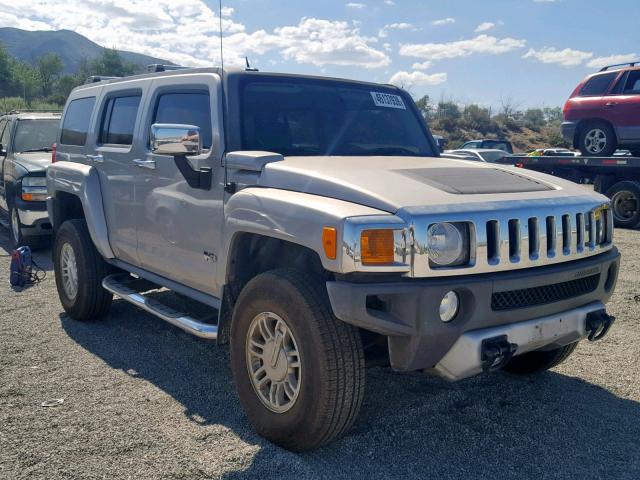 5GTEN13E088194653 - 2008 HUMMER H3 SILVER photo 1