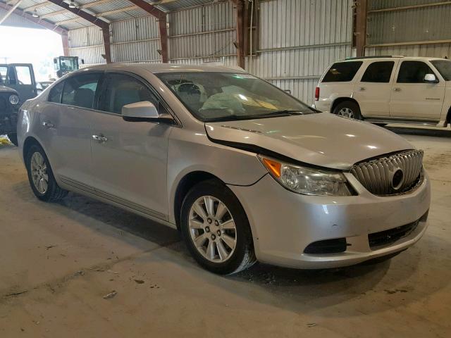 1G4GB5EG8AF286413 - 2010 BUICK LACROSSE C SILVER photo 1