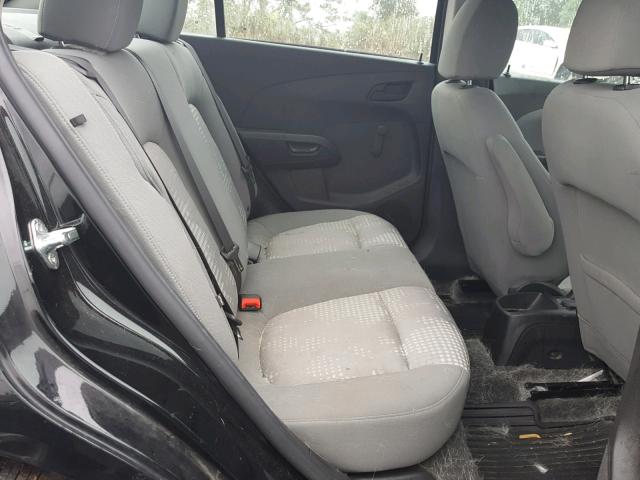 1G1JB5SGXH4145405 - 2017 CHEVROLET SONIC LS BLACK photo 6