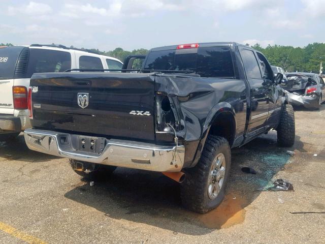 3C6UR5FLXJG240263 - 2018 RAM 2500 LARAM BLACK photo 4