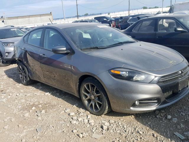 1C3CDFBA3DD175887 - 2013 DODGE DART SXT GRAY photo 1