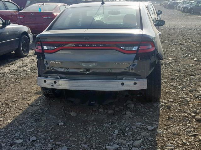 1C3CDFBA3DD175887 - 2013 DODGE DART SXT GRAY photo 9