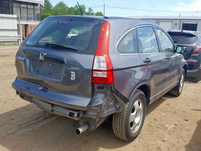 5J6RE4H35BL020481 - 2011 HONDA CR-V LX GRAY photo 4