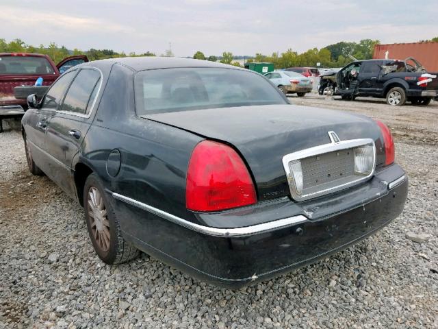 1LNHM83WX4Y677422 - 2004 LINCOLN TOWN CAR U BLACK photo 3
