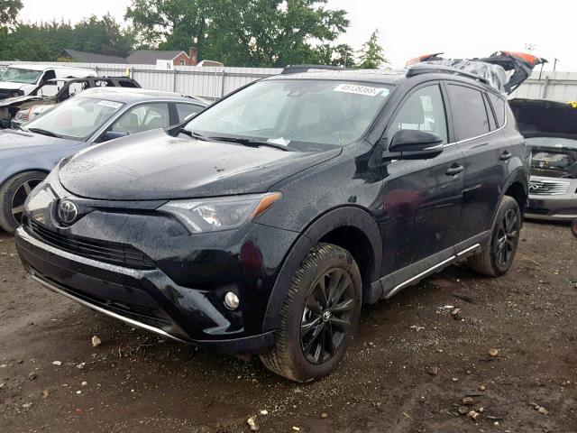 2T3RFREV9JW795478 - 2018 TOYOTA RAV4 ADVEN BLACK photo 2