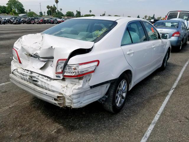 4T1BB3EK9AU118701 - 2010 TOYOTA CAMRY HYBR WHITE photo 4