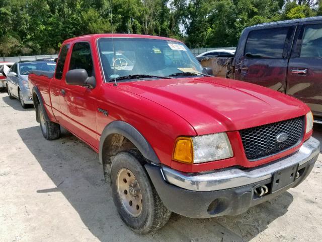 1FTZR45E82TA09863 - 2002 FORD RANGER SUP RED photo 1