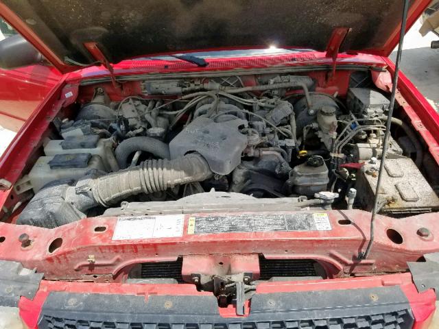 1FTZR45E82TA09863 - 2002 FORD RANGER SUP RED photo 7