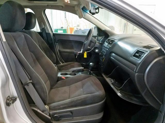 3FAHP07139R218661 - 2009 FORD FUSION SE SILVER photo 5