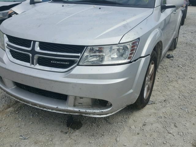 3D4PG1FG9BT505757 - 2011 DODGE JOURNEY MA SILVER photo 9