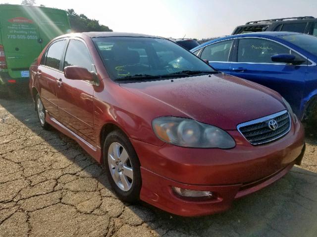 1NXBR32E76Z592745 - 2006 TOYOTA COROLLA CE RED photo 1