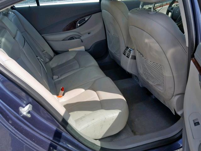 1G4GC5E30DF175997 - 2013 BUICK LACROSSE BLUE photo 6