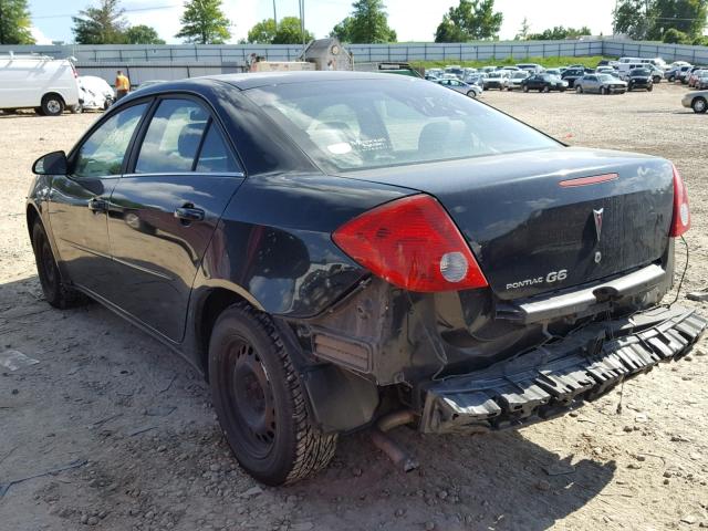 1G2ZF55B064282143 - 2006 PONTIAC G6 SE BLACK photo 3