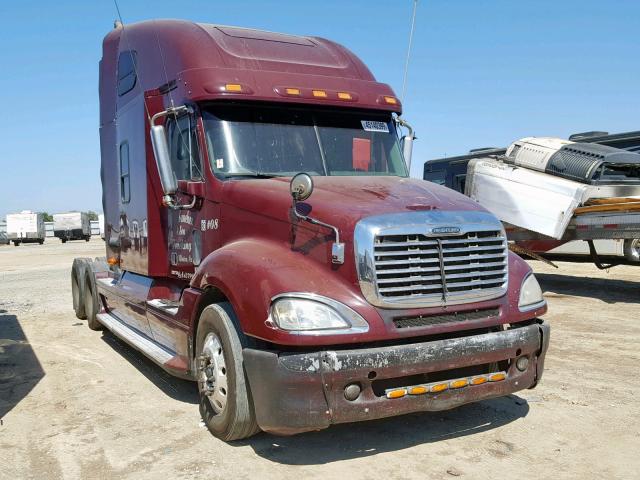 1FUJA6CK68DY89238 - 2008 FREIGHTLINER CONVENTION BURGUNDY photo 1