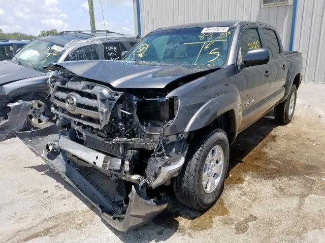 3TMJU4GN2AM099808 - 2010 TOYOTA TACOMA DOU BLUE photo 2