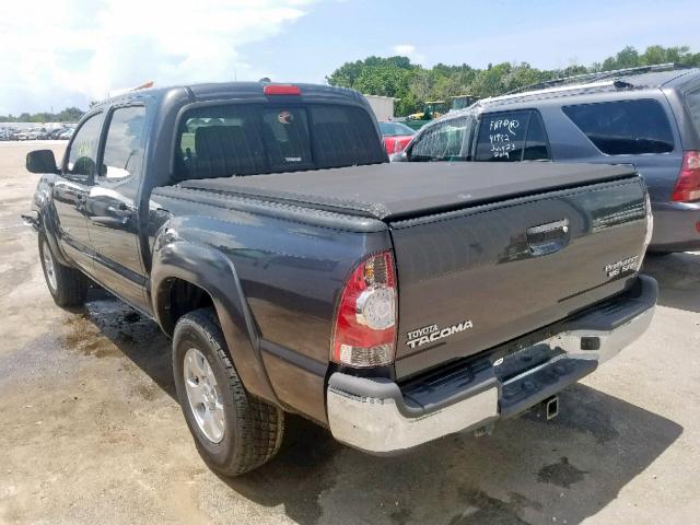 3TMJU4GN2AM099808 - 2010 TOYOTA TACOMA DOU BLUE photo 3