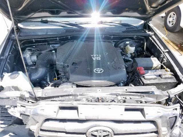 3TMJU4GN2AM099808 - 2010 TOYOTA TACOMA DOU BLUE photo 7