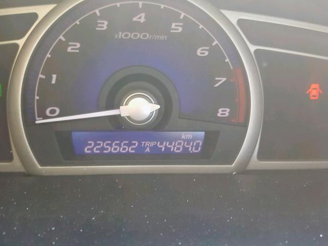 2HGFA1E04AH039209 - 2010 HONDA CIVIC EXL 白色 照片 8